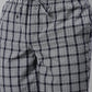 JOVEN MEN CHECKED PURE COTTON EASY SHORTS