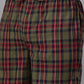 JOVEN MEN CHECKED PURE COTTON EASY SHORTS