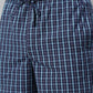 JOVEN MEN CHECKED PURE COTTON EASY SHORTS