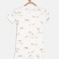 Broon Infant Baby Organic Cotton Short Sleeve Rompers