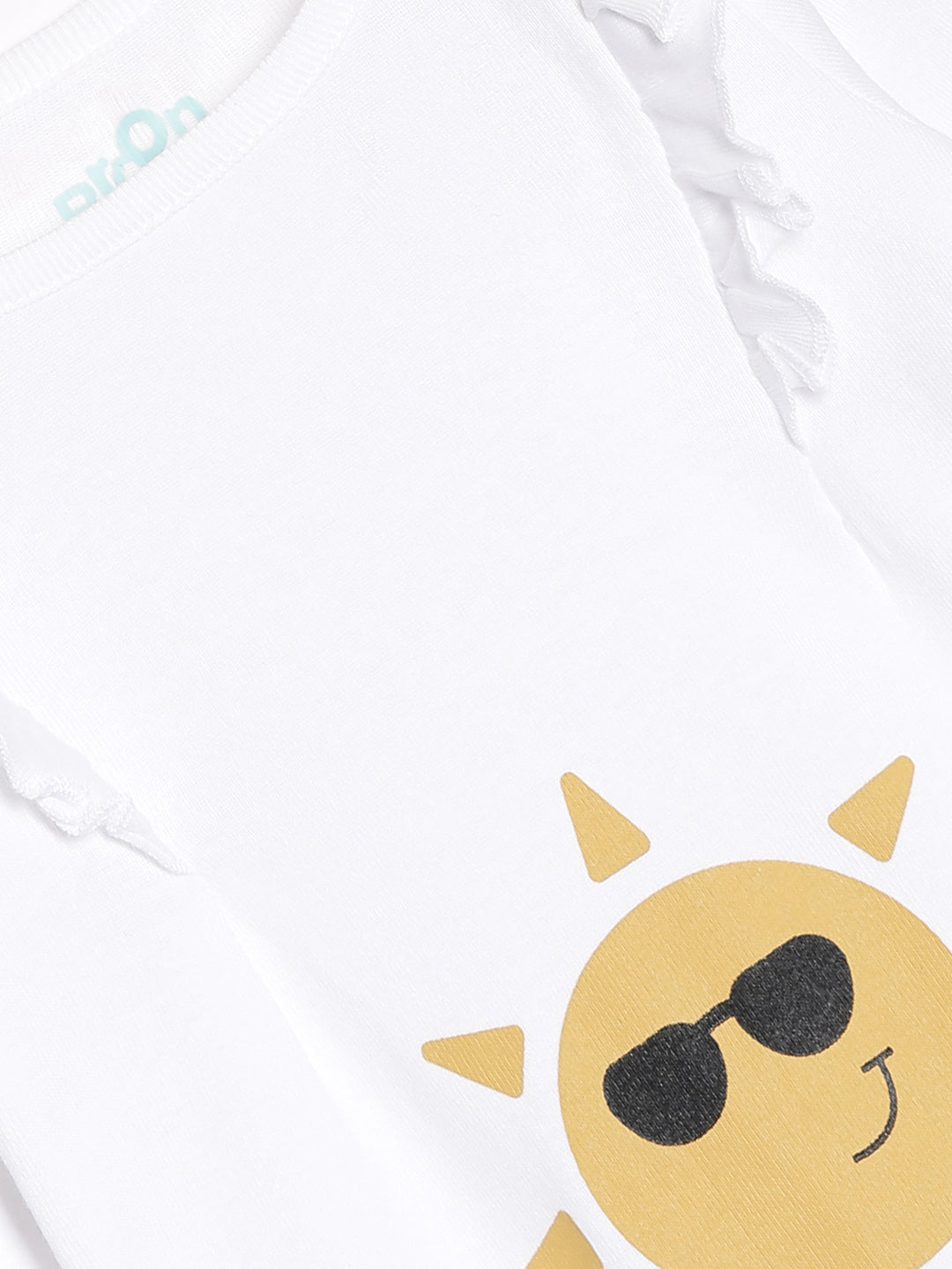 Broon Infant Baby Organic Cotton Full Sleeve Rompers