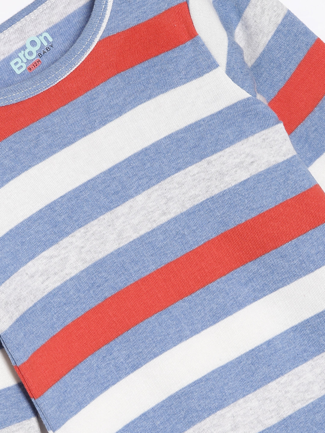 Broon Infant Baby Organic Cotton Full Sleeve Rompers