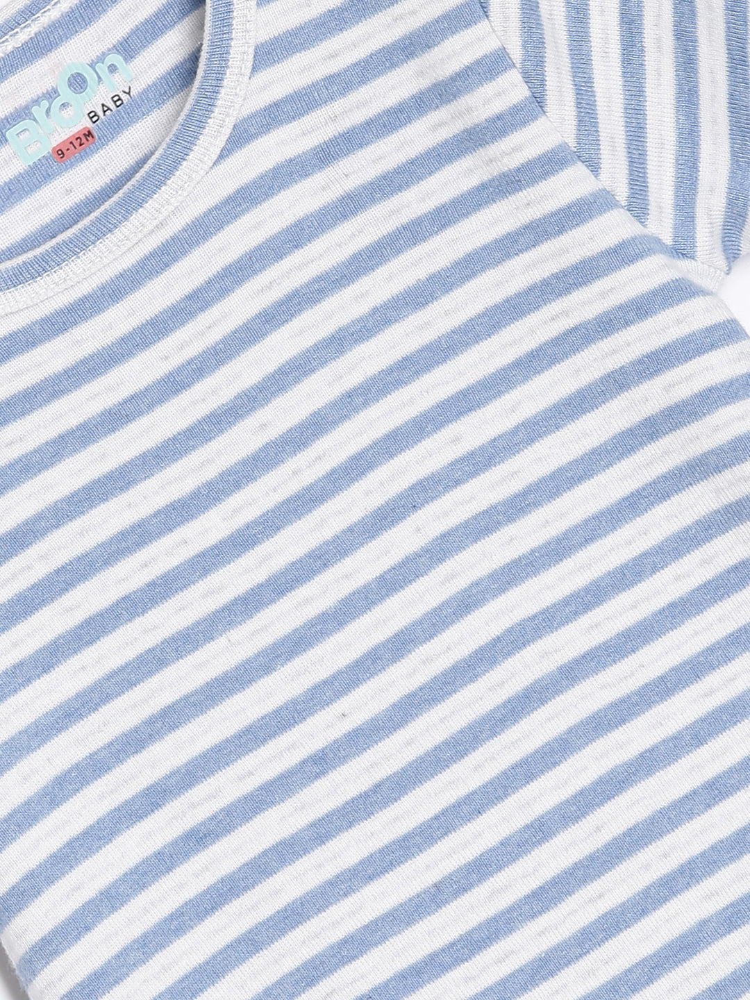 Broon Infant Baby Organic Cotton Short Sleeve Rompers