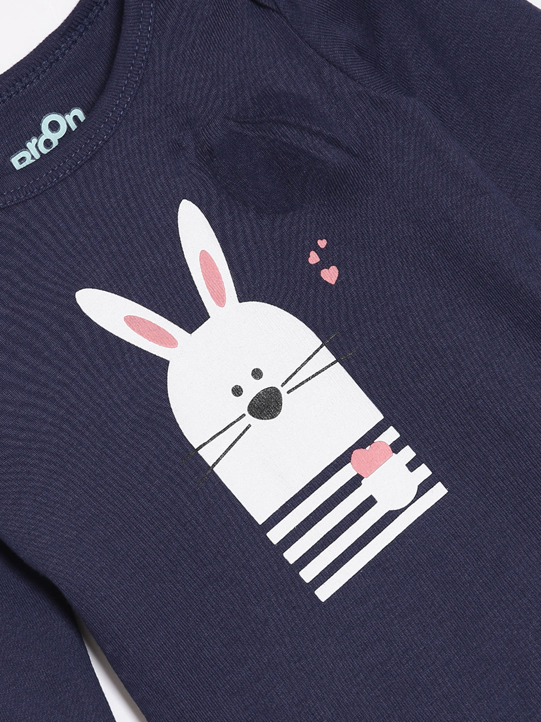Broon Infant Baby Organic Cotton Short Sleeve Rompers