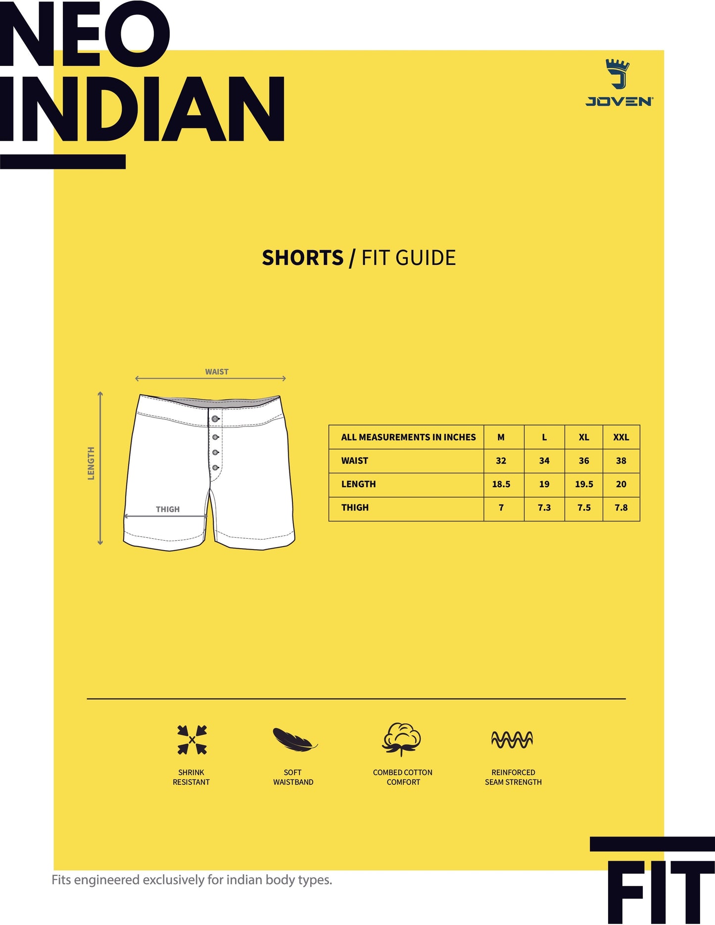 JOVEN MENS TIE-DYE SHORTS