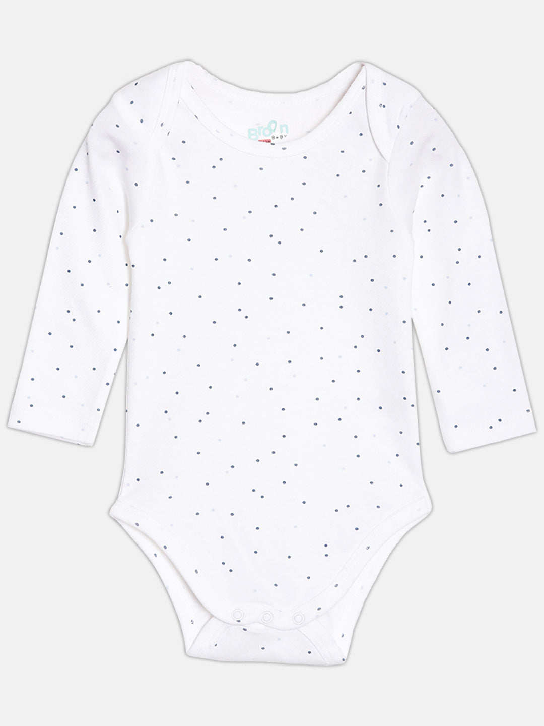 Broon Infant Baby Organic Cotton Full Sleeve Bodysuit