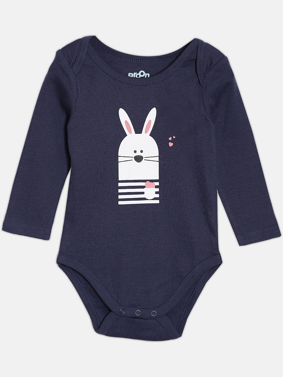 Broon Infant Baby Organic Cotton Short Sleeve Rompers