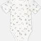Broon Infant Baby Organic Cotton Short Sleeve Bodysuit