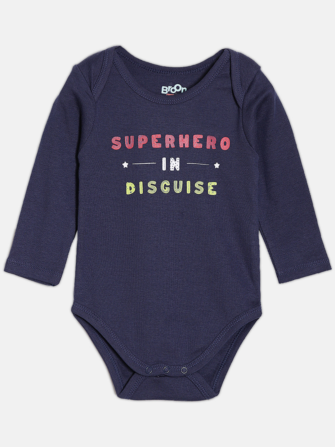 Broon Infant Baby Organic Cotton Full Sleeve Bodysuit