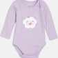Broon Infant Baby Organic Cotton Short Sleeve Rompers