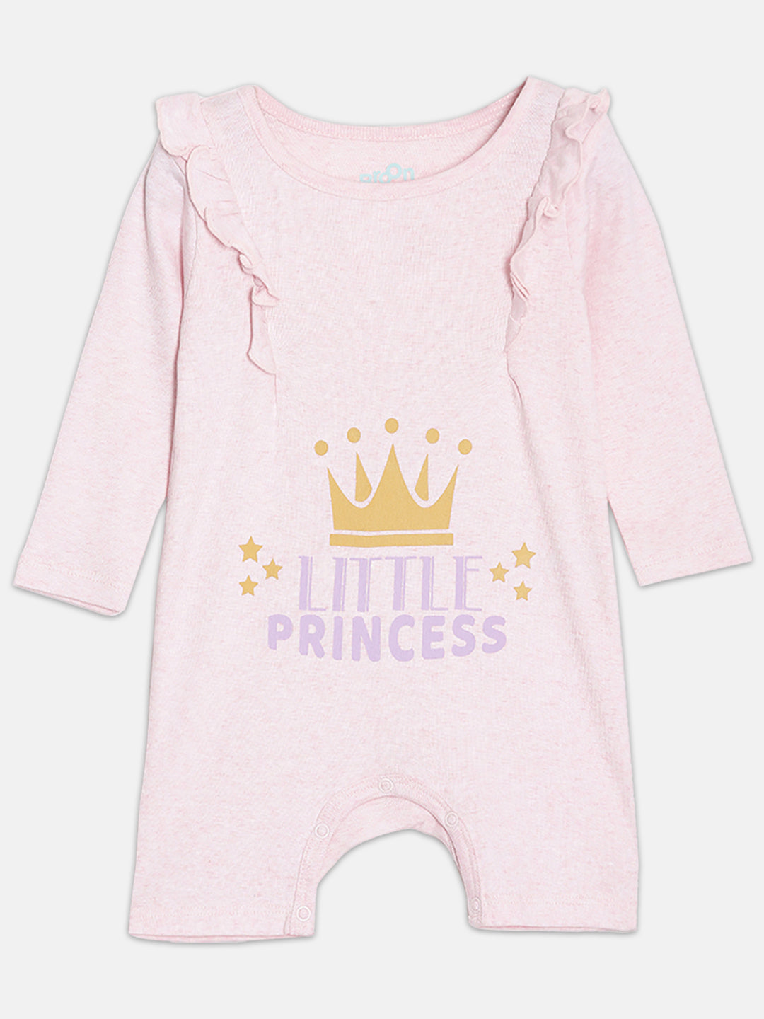 Broon Infant Baby Organic Cotton Full Sleeve Rompers