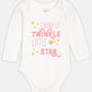 Broon Infant Baby Organic Cotton Short Sleeve Rompers