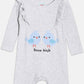 Broon Infant Baby Organic Cotton Full Sleeve Rompers