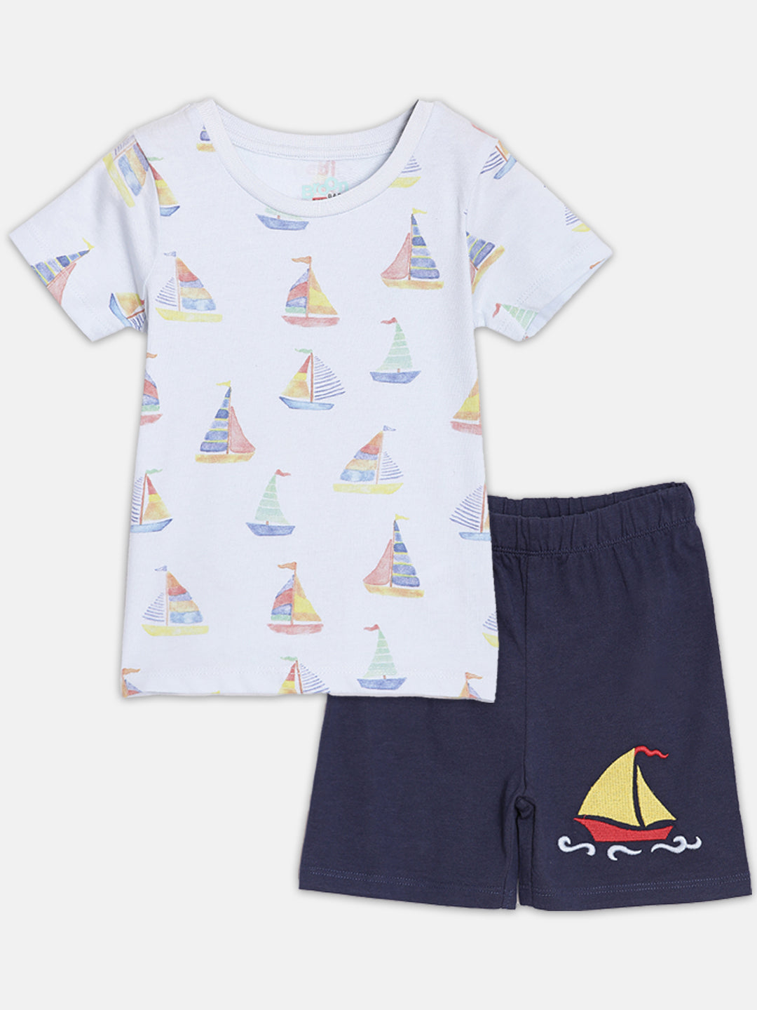 Broon Infant Baby Organic Cotton  T-shirt & Shorts