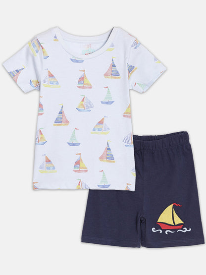 Broon Infant Baby Organic Cotton  T-shirt & Shorts