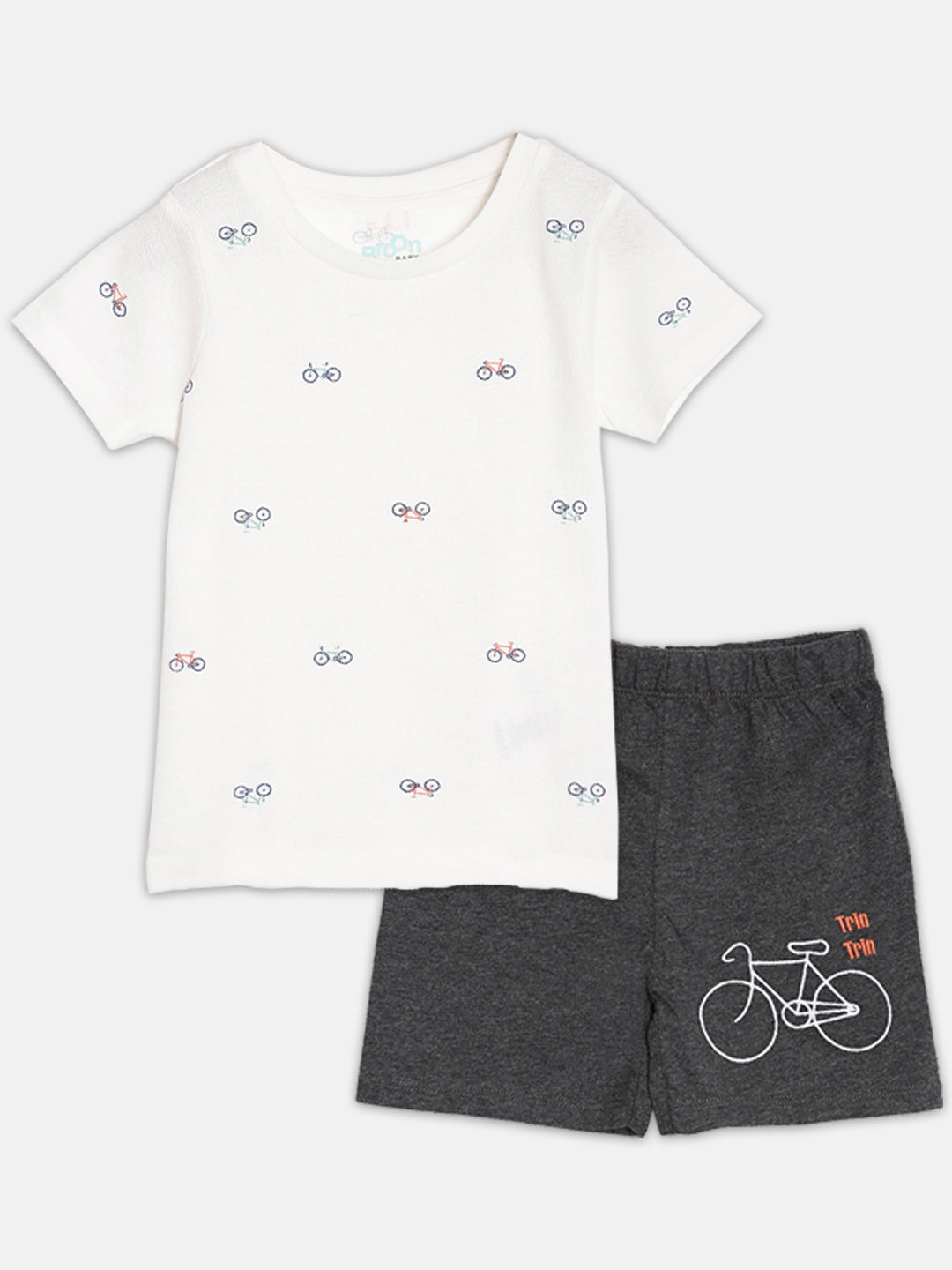 Broon Infant Baby Organic Cotton  T-shirt & Shorts