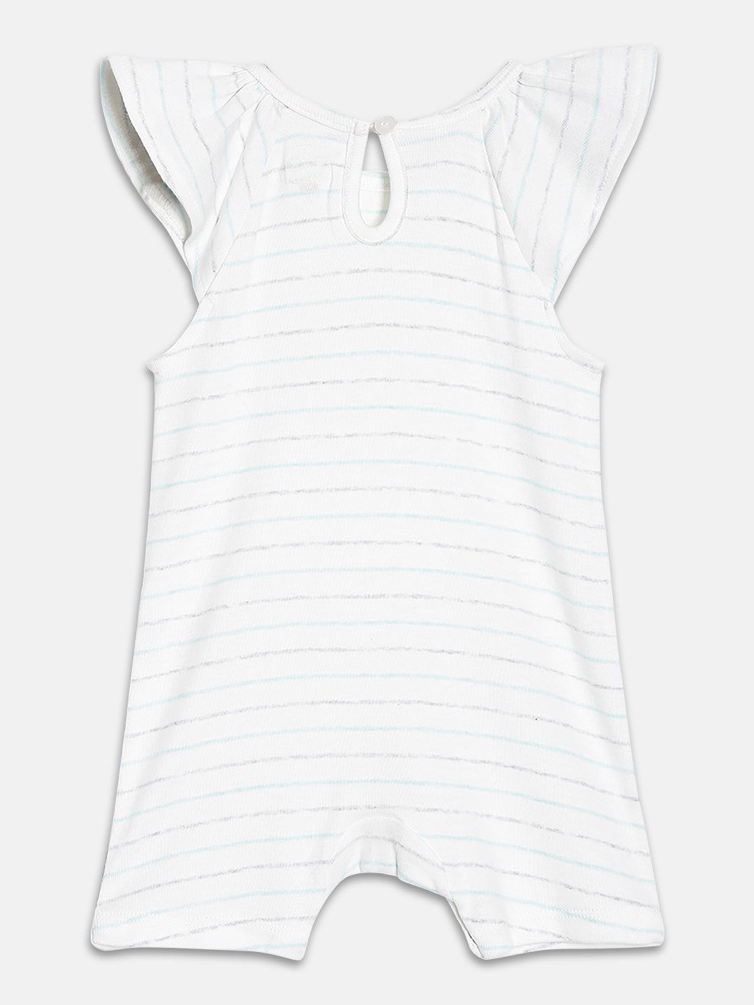 Broon Infant Baby Organic Cotton Short Sleeve Rompers