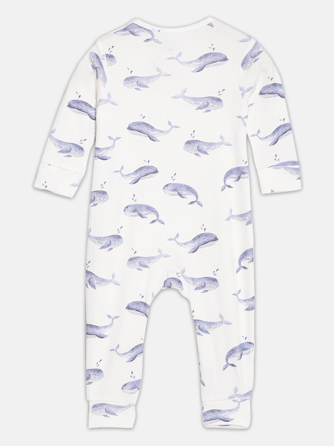 Broon Infant Baby Organic Cotton Full Sleeve Sleepsuit