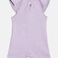 Broon Infant Baby Organic Cotton Short Sleeve Rompers