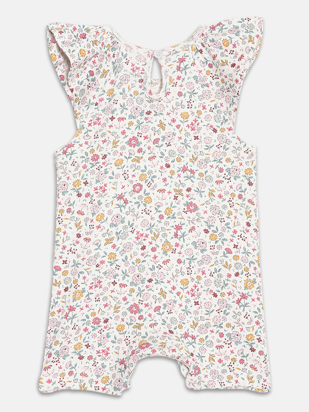 Broon Infant Baby Organic Cotton Short Sleeve Rompers