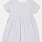 Broon Infant Baby Organic Cotton Short Sleeve Girls Dress