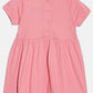 Broon Infant Baby Organic Cotton Short Sleeve Girls Dress
