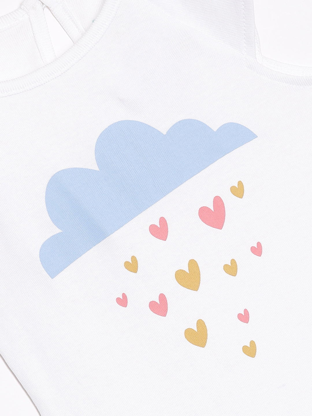 Broon Infant Baby Organic Cotton Short Sleeve Rompers