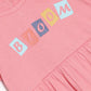 Broon Infant Baby Organic Cotton Short Sleeve Girls Dress