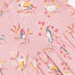 Broon Infant Baby Organic Cotton Short Sleeve Girls Dress