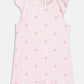 Broon Infant Baby Organic Cotton Short Sleeve Rompers