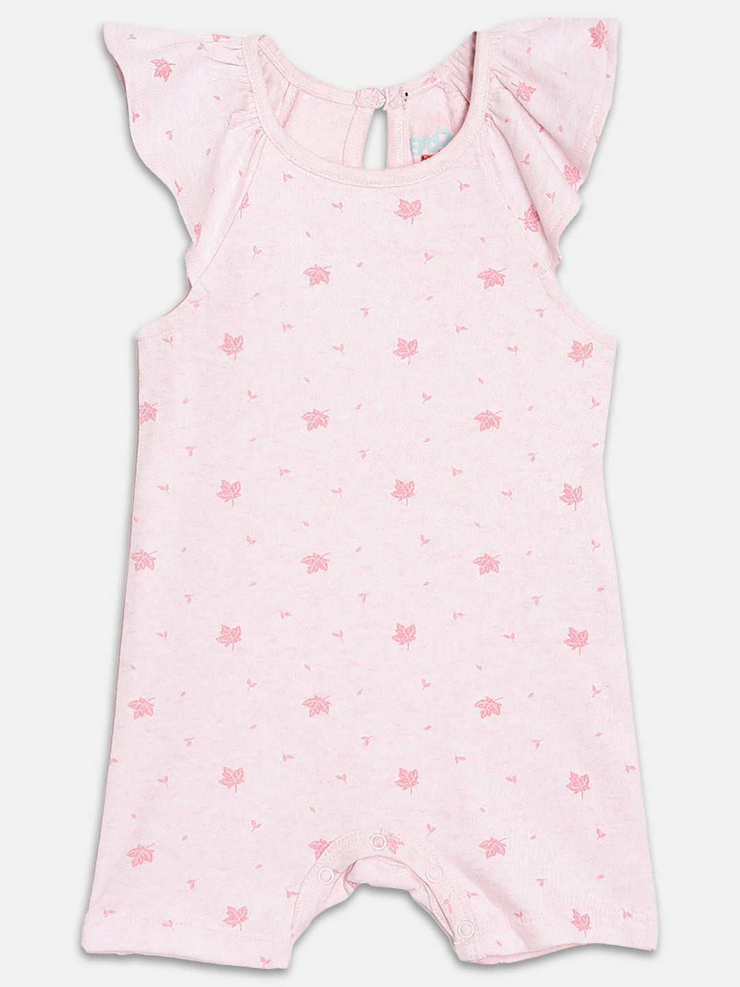 Broon Infant Baby Organic Cotton Short Sleeve Rompers