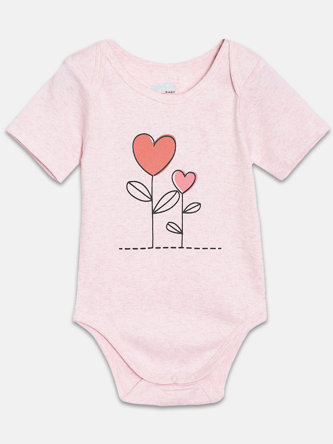 Broon Infant Baby Organic Cotton Short Sleeve Bodysuit