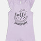 Broon Infant Baby Organic Cotton Short Sleeve Rompers