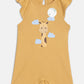 Broon Infant Baby Organic Cotton Short Sleeve Rompers