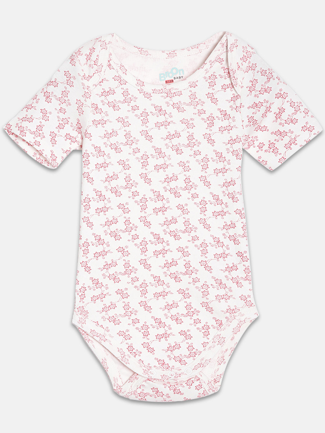 Broon Infant Baby Organic Cotton Short Sleeve Bodysuit