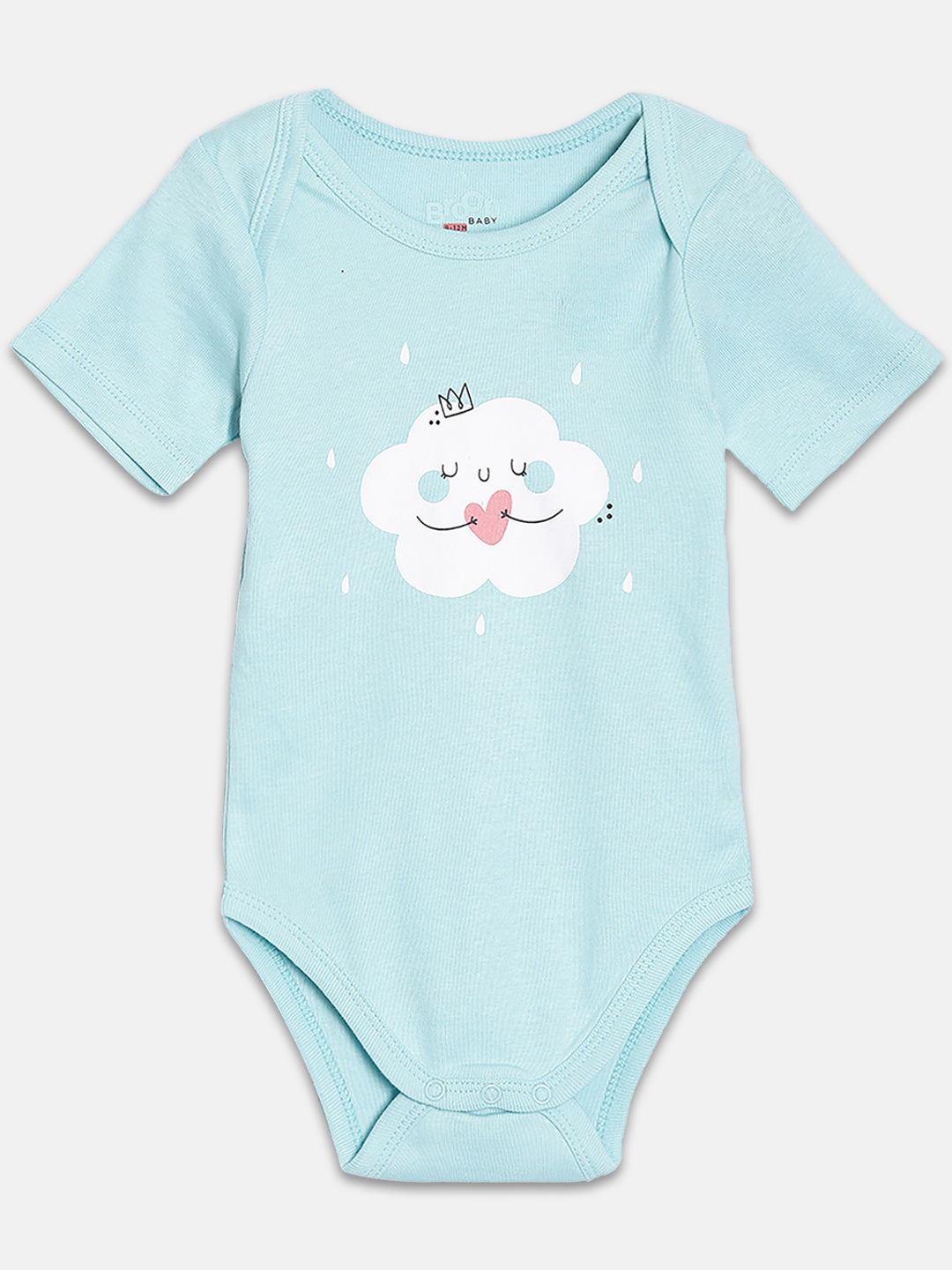 Broon Infant Baby Organic Cotton Short Sleeve Bodysuit