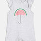 Broon Infant Baby Organic Cotton Short Sleeve Rompers