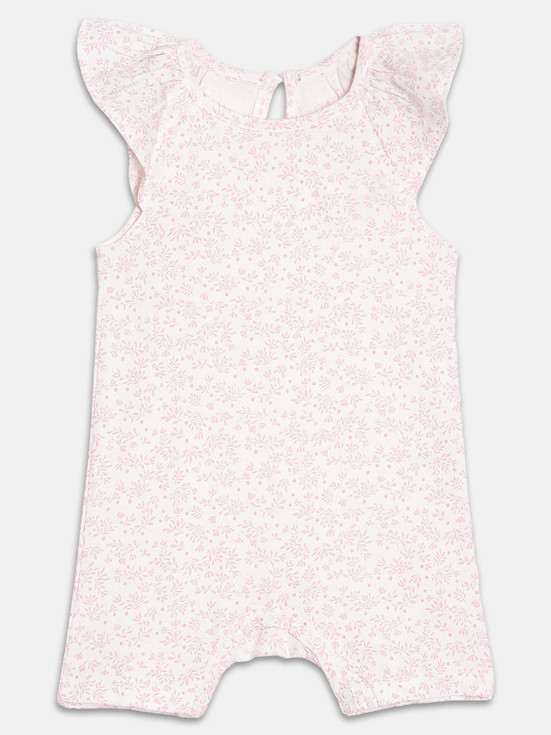 Broon Infant Baby Organic Cotton Short Sleeve Rompers